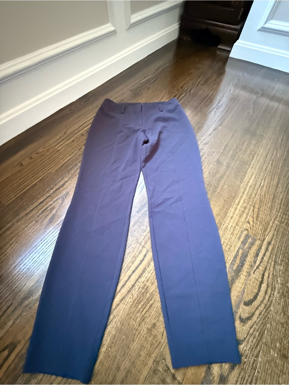 Victoria's Secret Navy Straight-Leg Trousers